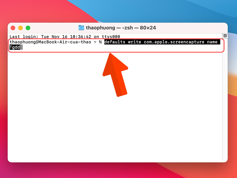 Nhập c&acirc;u lệnh